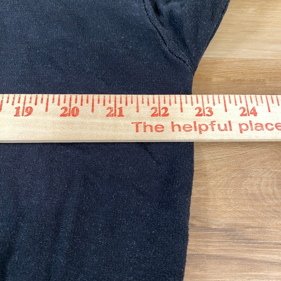 Offline by Aerie Mens Black Modal Blend Hooded Sweatshirt Thumbholes Size Medium - Picture 9 of 10